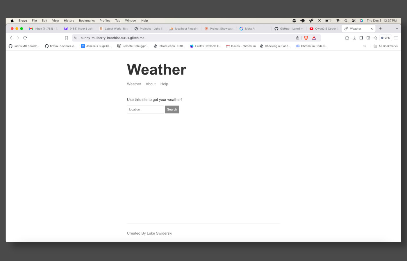 Weather App