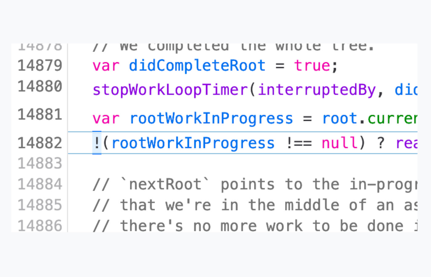 Debugger Line Fix